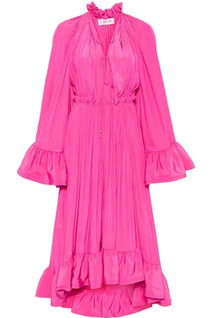 Lanvin Gerüschtes Midikleid
