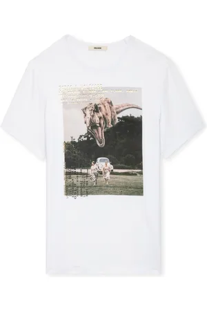 Zadig & Voltaire Ted T-Shirt mit Foto-Print
