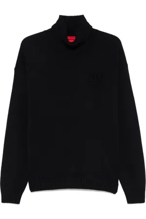 HUGO BOSS Rollkragenpullover mit Logo