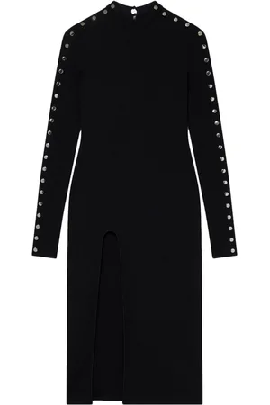 Stella McCartney Langärmeliges Kleid mit Schlitz