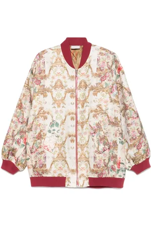 PIERRE-LOUIS MASCIA Bomberjacke mit botanischem Print