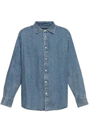 RAG&BONE Jeanshemd mit Knopfleiste
