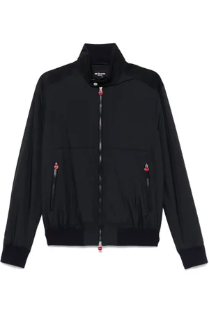 Kiton Jacke mit Wildledereinsätzen