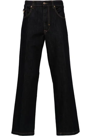 VERSACE Halbhohe Tapered-Jeans