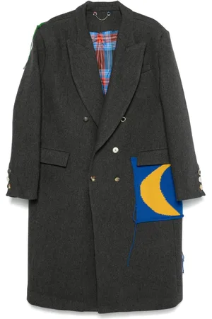 Charles Jeffrey Loverboy Mantel mit Patch-Detail