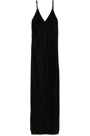 BLANCA Langes Kleid aus Samt