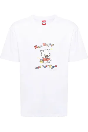 Ground Zero T-Shirt mit Katzen-Print
