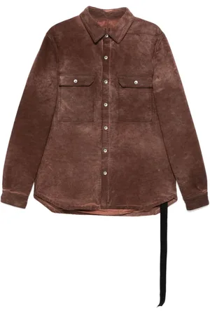 Rick Owens Gefütterte Hemdjacke