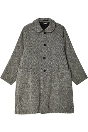 Comme des Garçons Mantel mit Fischgrätenmuster