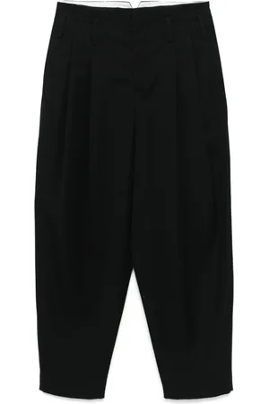 Kenzo School Boy Black Hose mit lockerem Schnitt