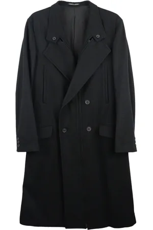 YOHJI YAMAMOTO Doppelreihiger Mantel