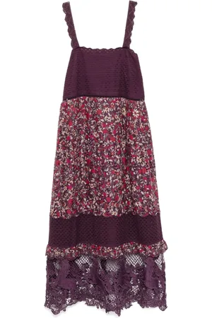 Farm Rio Besticktes Chelsea Garden Kleid