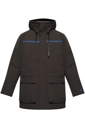 Paul Smith Wattierter Mantel mit Logo-Print
