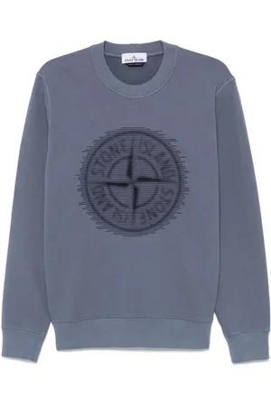 Stone Island Sweatshirt aus Fleece-Jersey