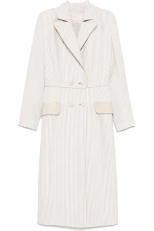MITILIANE COUTURE Trenchcoat mit Nadelstreifen