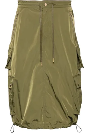 Cynthia Rowley Midirock mit aufgesetzten Taschen