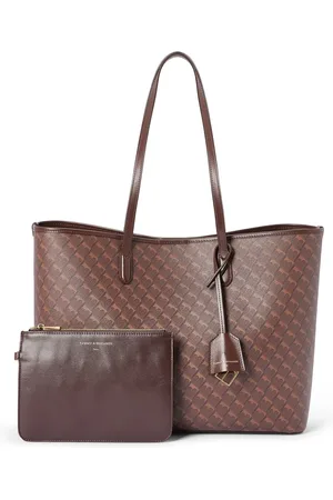 Tammy & Benjamin Shopper mit Monogrammmuster