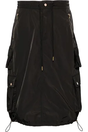 Cynthia Rowley Midirock mit aufgesetzten Taschen