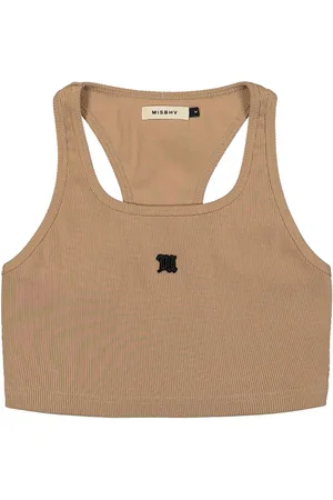 MISBHV Cropped-Tanktop mit M-Patch