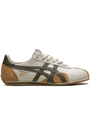 Onitsuka Tiger Runspark Olive Green Mustard Yellow Sneakers