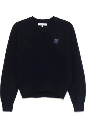 Maison Kitsuné Pullover mit Bold Fox Head-Patch