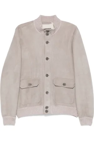 SALVATORE SANTORO Jacke mit Futter aus Shearling