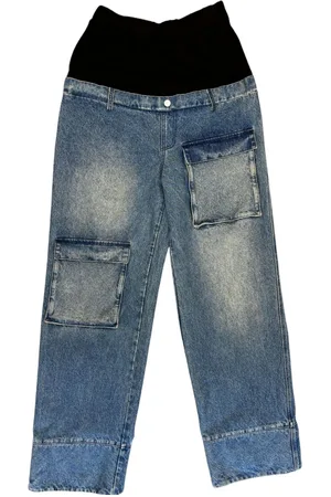 Spencer Badu Jeans mit weitem Bein