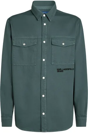 Karl Lagerfeld Klassisches Jeanshemd