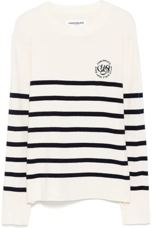 Chocoolate Pullover mit Logo-Stickerei