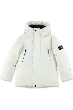 Stone Island Kapuzenparka mit Kompass-Patch