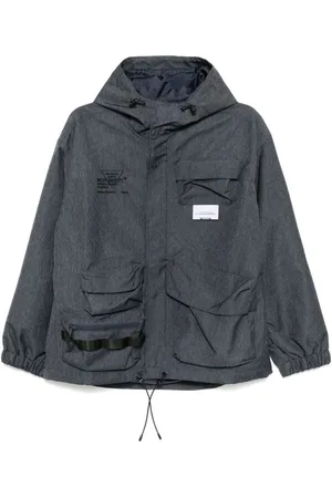 Musium Div. Military-Jacke mit Logo-Stickerei