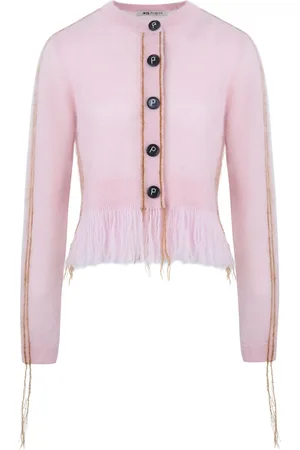 PORTS 1961 Cardigan mit Kontrastnähten