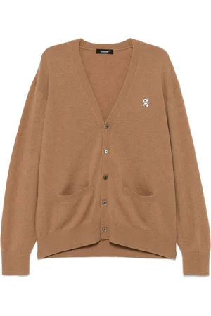 UNDERCOVER Cardigan mit Logo-Stickerei