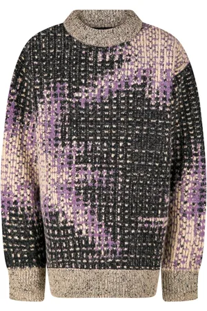 DRIES VAN NOTEN Intarsien-Pullover