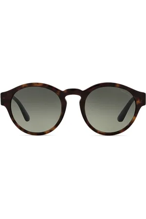 Giorgio Armani Sonnenbrille mit rundem Gestell