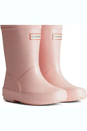 Hunter Gummistiefel mit Logo-Patch