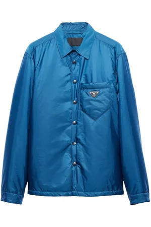 Prada Hemd mit Triangel-Logo