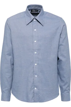 MAN ON THE BOON. Hemd mit Button-down-Kragen
