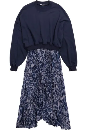 Bimba y Lola Midikleid mit grafischem Print