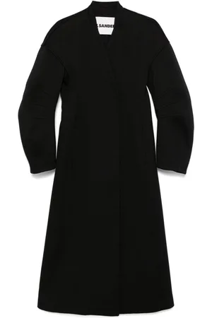 Jil Sander Mantel mit V-Ausschnitt