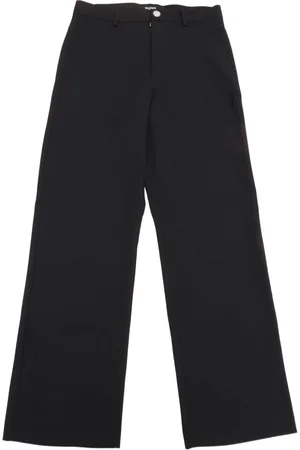 Balmain Straight-Leg-Hose mit Logo-Patch