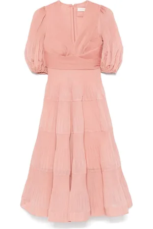ZIMMERMANN Midikleid mit Falten