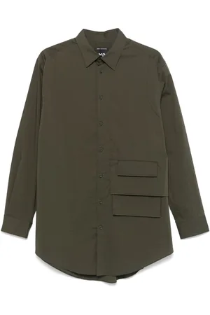 Y-3 Hemd mit Layering-Detail