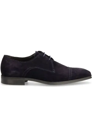 HUGO BOSS Derby-Schuhe aus Wildleder