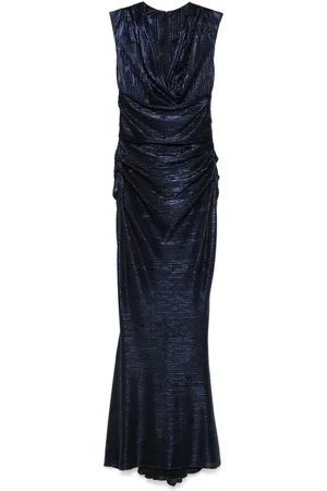 TALBOT RUNHOF Abendkleid mit Falten