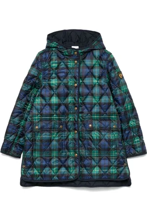 Ralph Lauren Gesteppter Mantel mit Karo
