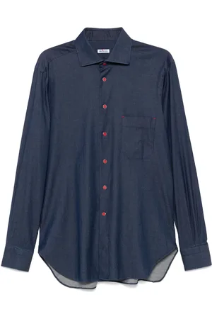 Kiton Klassisches Jeanshemd