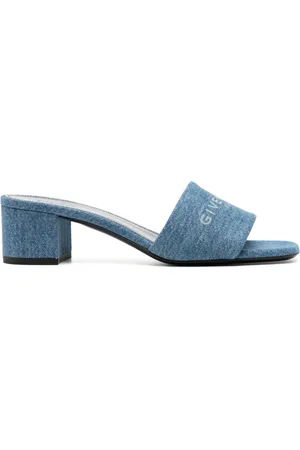 Givenchy Jeans-Mules mit Logo-Print 50mm