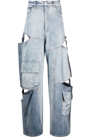 Natasha Zinko Jeans mit Cargo-Taschen