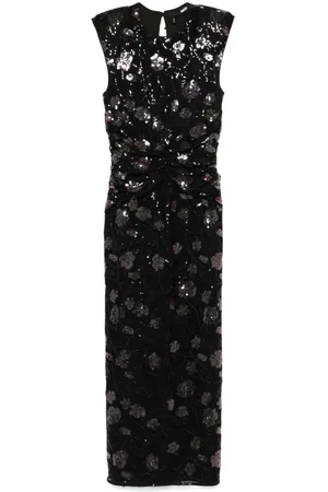 ROTATE Midikleid aus Spitze